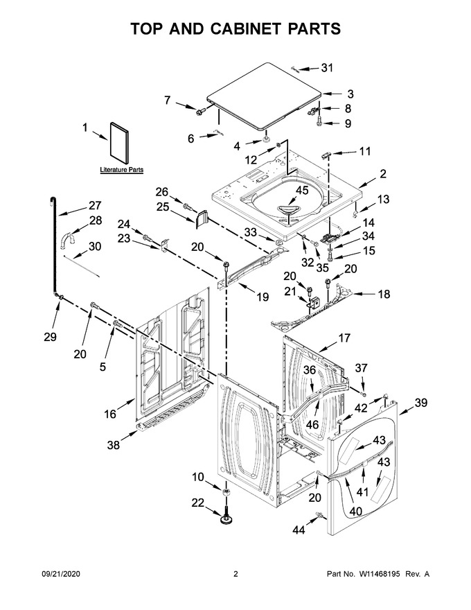 Diagram for MVWP576KW1