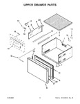 Diagram for 04 - Upper Drawer Parts