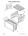 Diagram for 05 - Lower Drawer Parts