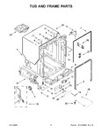 Diagram for 04 - Tub And Frame Parts