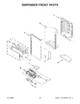 Diagram for 09 - Dispenser Front Parts