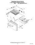 Diagram for 09 - Freezer Door Parts