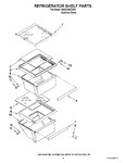 Diagram for 03 - Refrigerator Shelf Parts