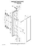 Diagram for 07 - Freezer Door Parts