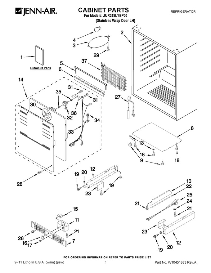 Diagram for JUR248LYEP00