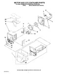 Diagram for 04 - Motor And Ice Container Parts