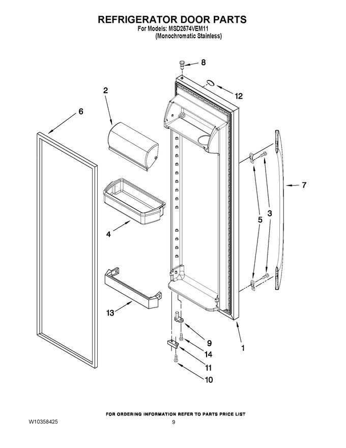 Diagram for MSD2574VEM11