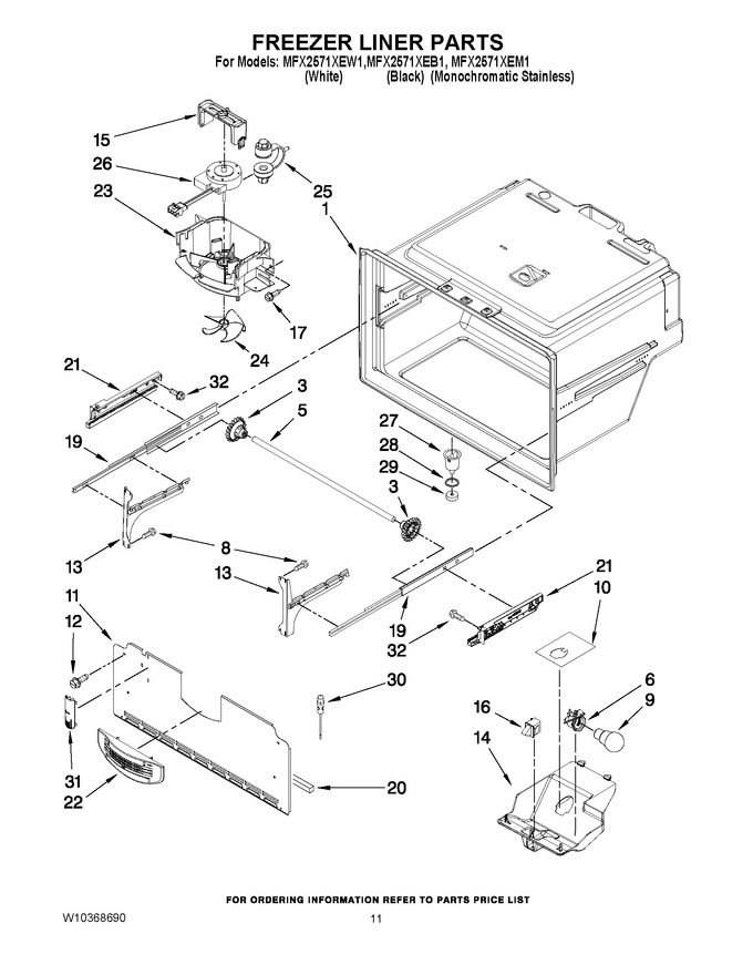 Diagram for MFX2571XEM1