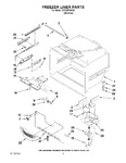 Diagram for 02 - Freezer Liner Parts