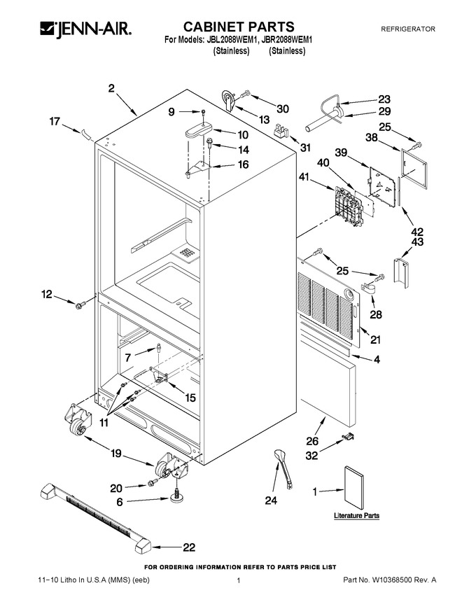 Diagram for JBR2088WEM1