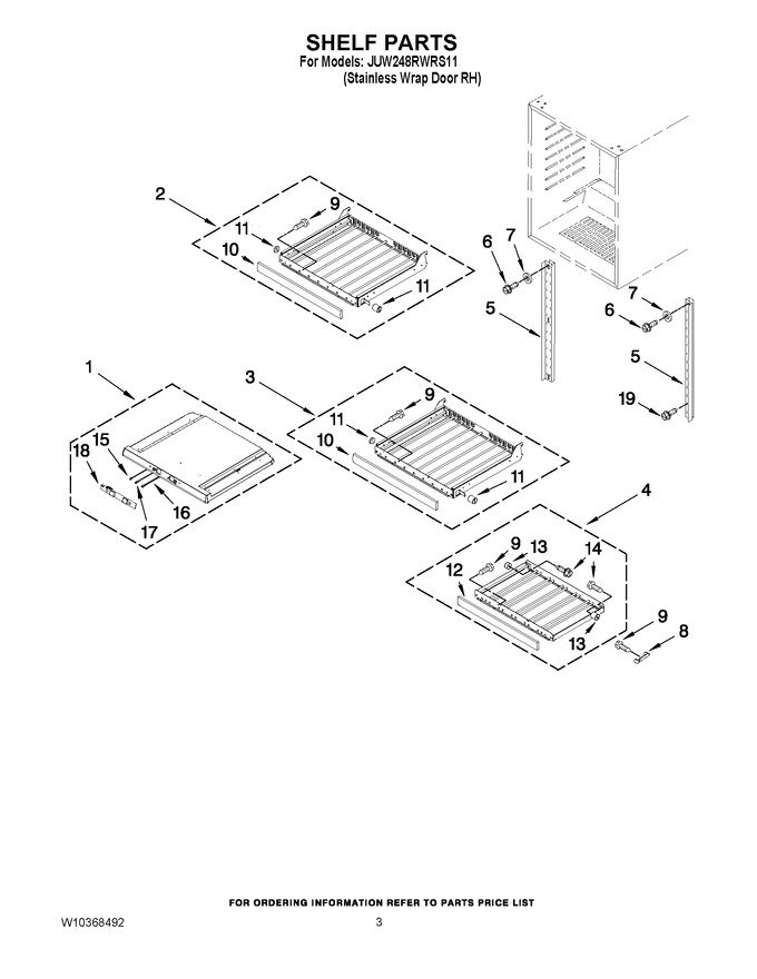 Diagram for JUW248RWRS11