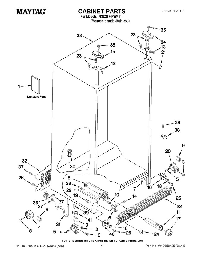 Diagram for MSD2574VEM11