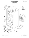 Diagram for 01 - Cabinet Parts