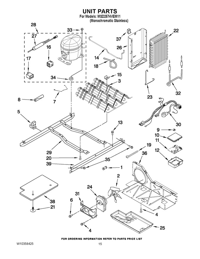 Diagram for MSD2574VEM11