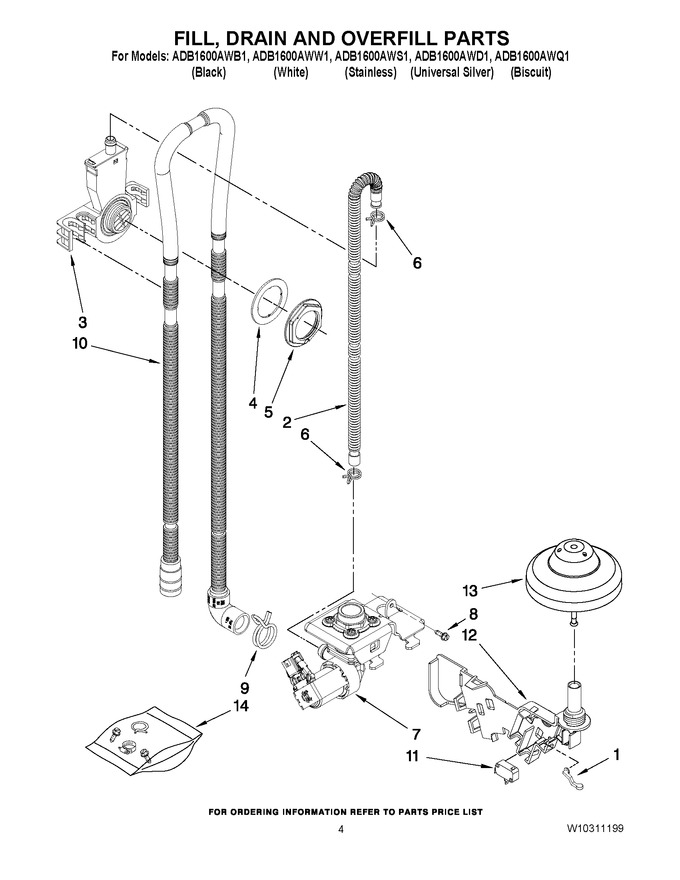 Diagram for ADB1600AWB1