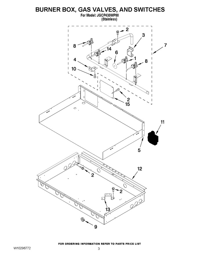 Diagram for JGCP430WP00