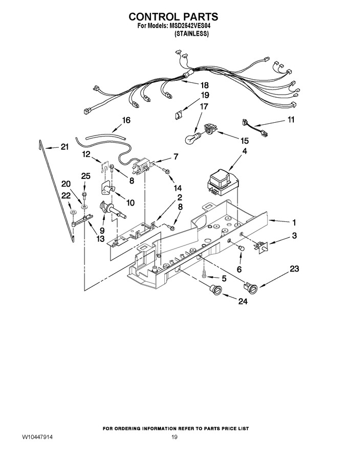 Diagram for MSD2542VES04