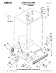 Diagram for 01 - Cabinet Parts