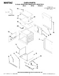 Diagram for 01 - Oven Parts