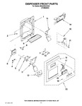 Diagram for 08 - Dispenser Front Parts