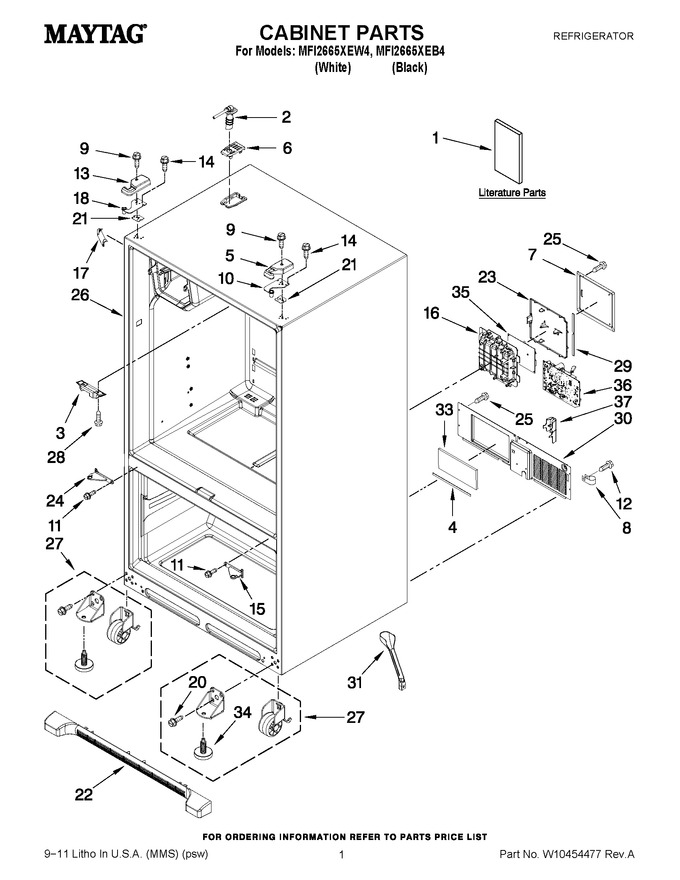 Diagram for MFI2665XEW4