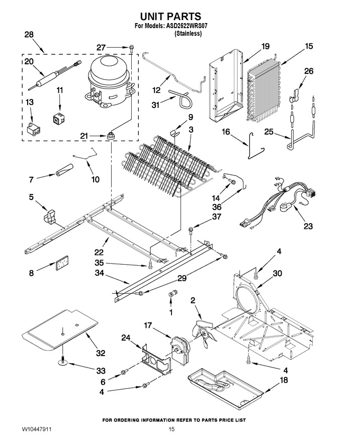 Diagram for ASD2522WRS07