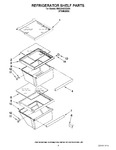 Diagram for 03 - Refrigerator Shelf Parts