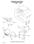 Diagram for 03 - Freezer Liner Parts