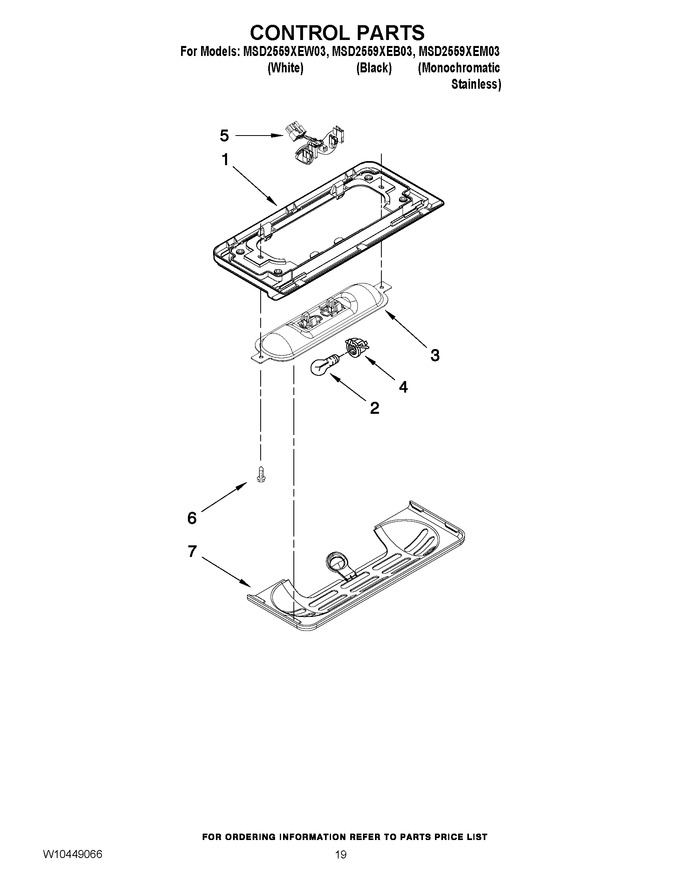 Diagram for MSD2559XEW03