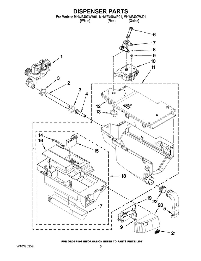 Diagram for MHWE400WW01