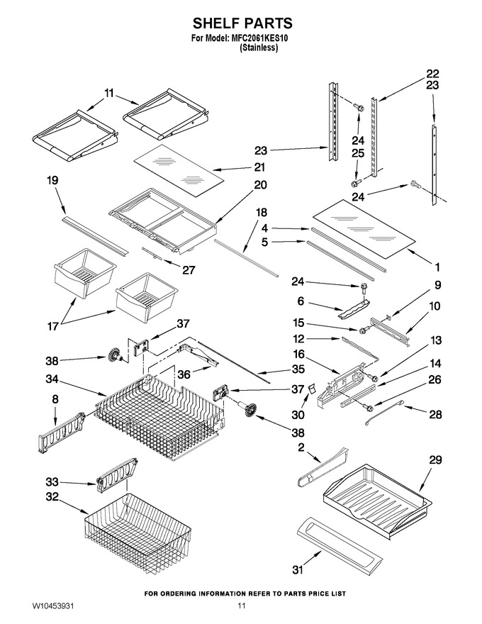 Diagram for MFC2061KES10