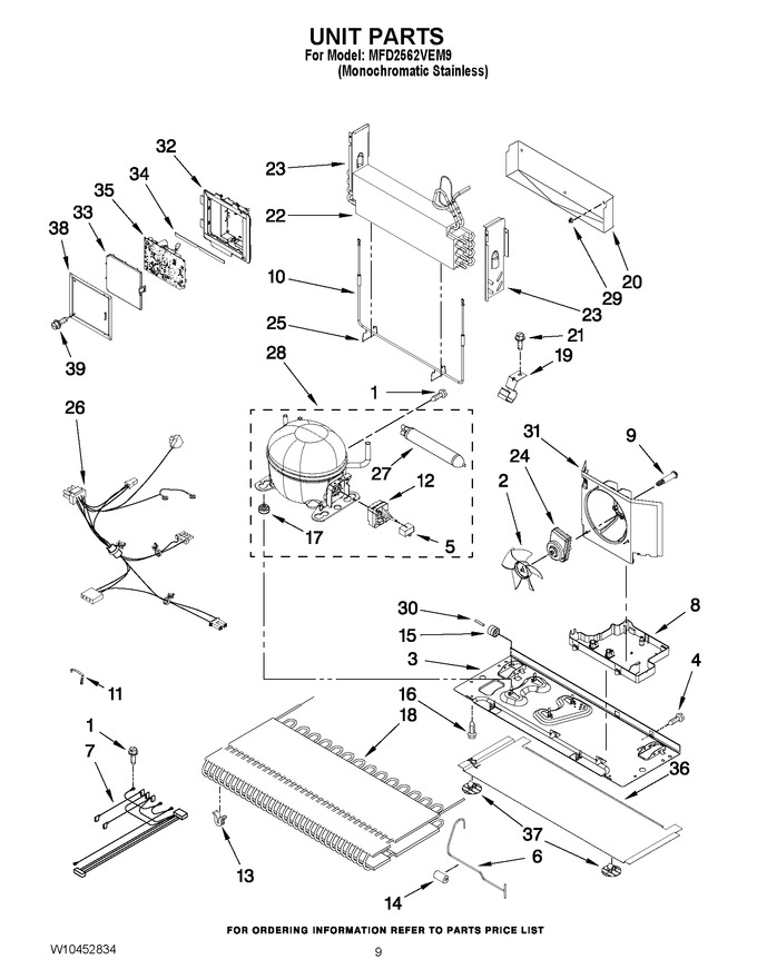 Diagram for MFD2562VEM9