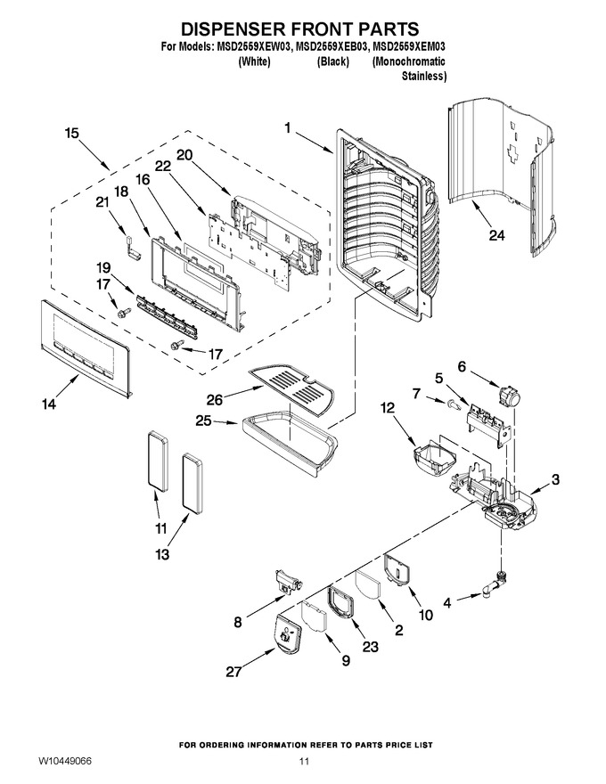 Diagram for MSD2559XEB03