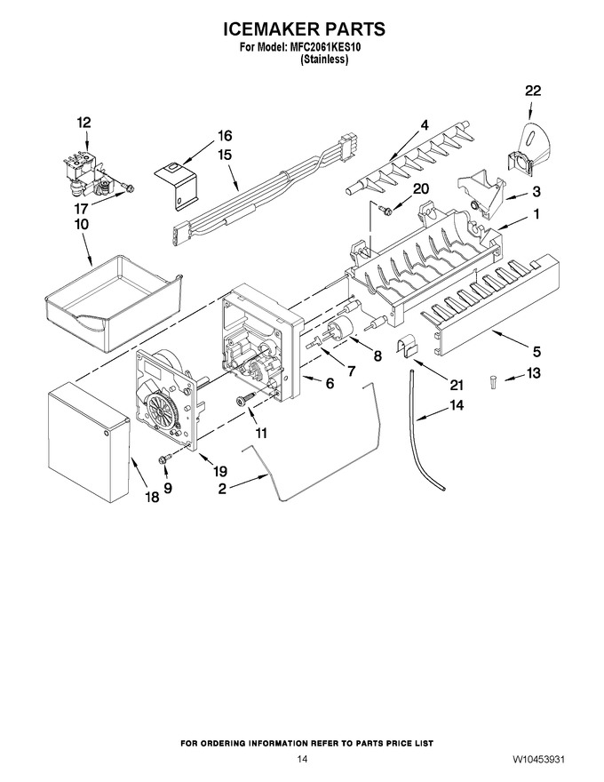 Diagram for MFC2061KES10