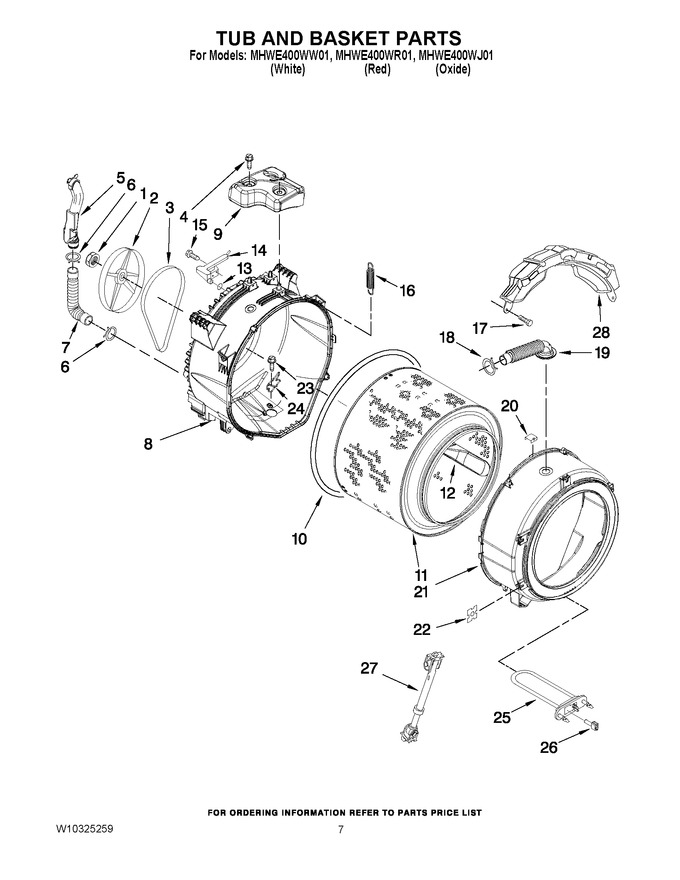 Diagram for MHWE400WJ01