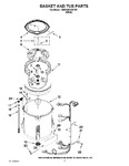 Diagram for 03 - Basket And Tub Parts