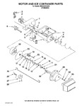 Diagram for 05 - Motor And Ice Container Parts