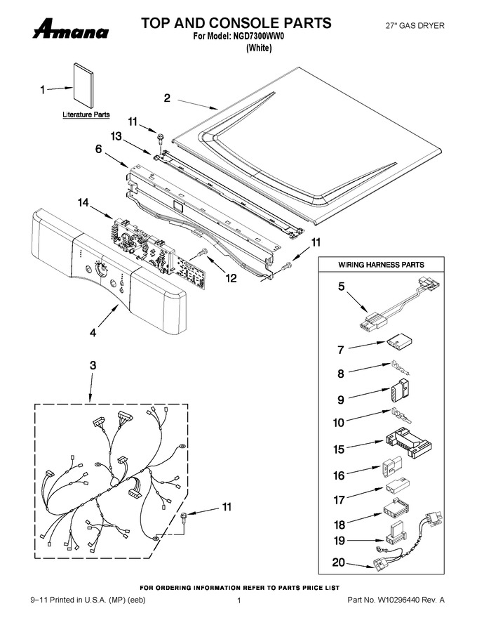 Diagram for NGD7300WW0