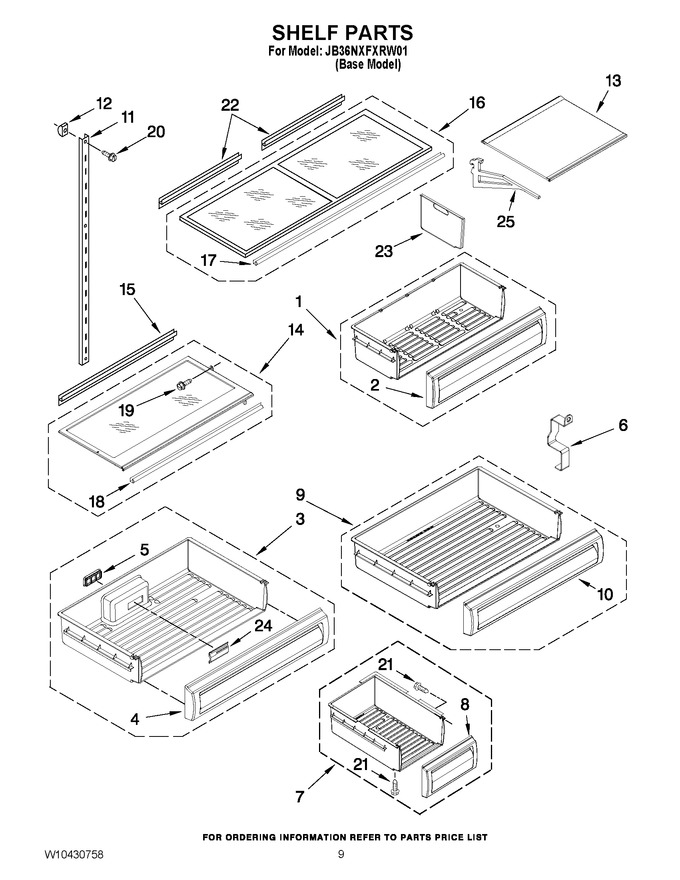 Diagram for JB36NXFXRW01