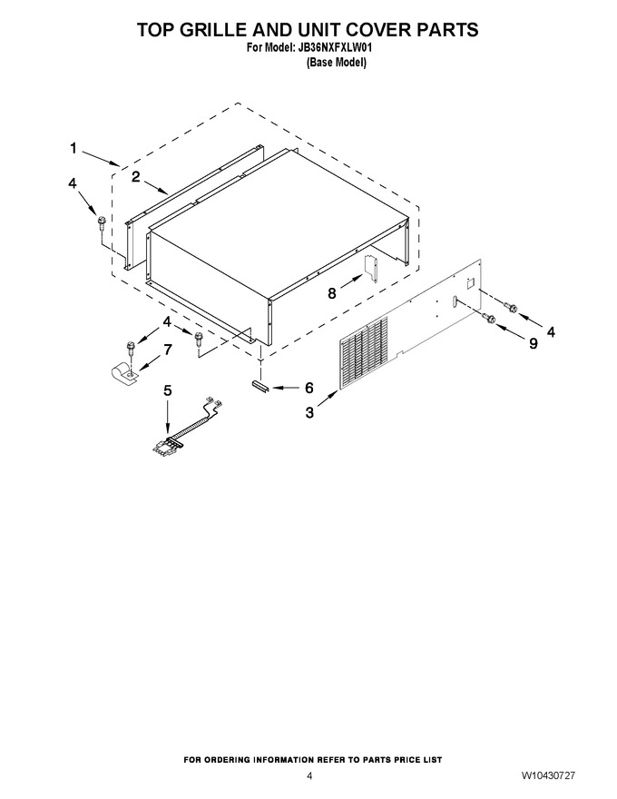 Diagram for JB36NXFXLW01