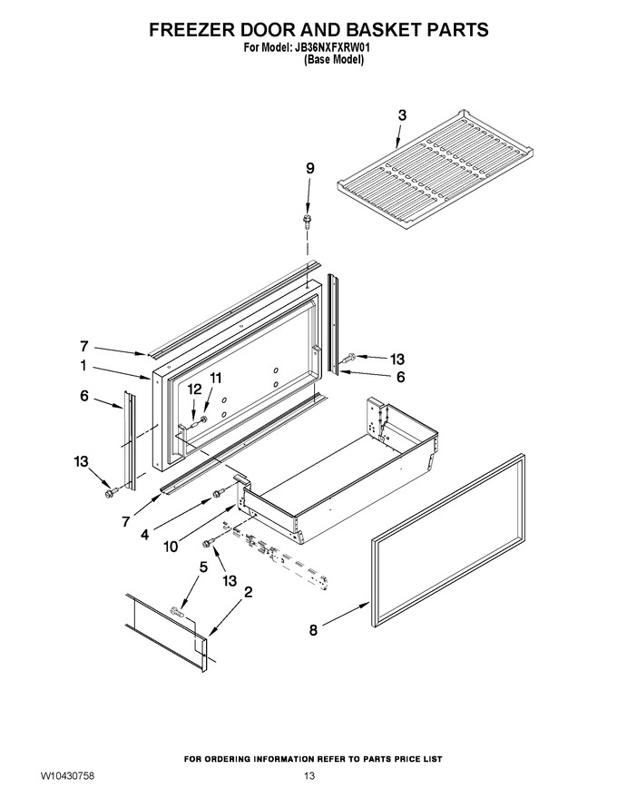 Diagram for JB36NXFXRW01