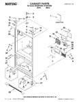 Diagram for 01 - Cabinet Parts