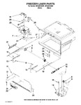 Diagram for 06 - Freezer Liner Parts