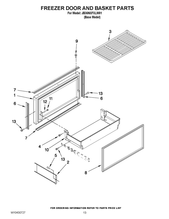 Diagram for JB36NXFXLW01