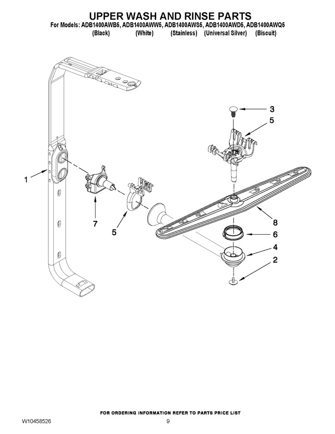 Diagram for ADB1400AWW5