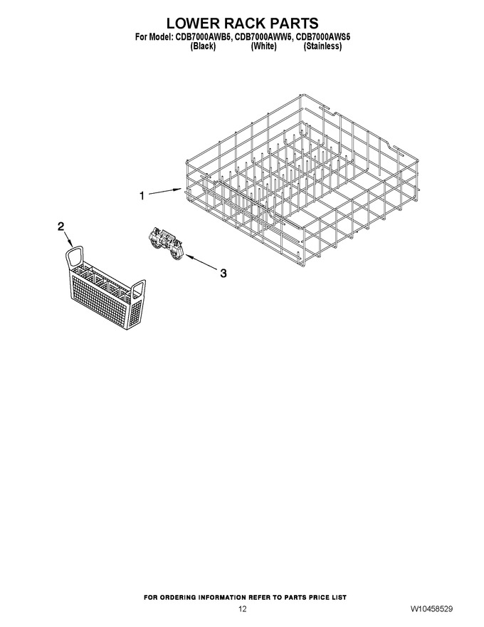 Diagram for CDB7000AWW5