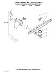 Diagram for 07 - Upper Wash And Rinse Parts