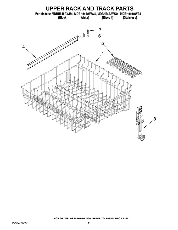 Diagram for MDBH949AWW4