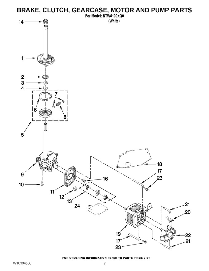 Diagram for NTW5100XQ0