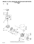 Diagram for 04 - Brake, Clutch, Gearcase, Motor And Pump Parts